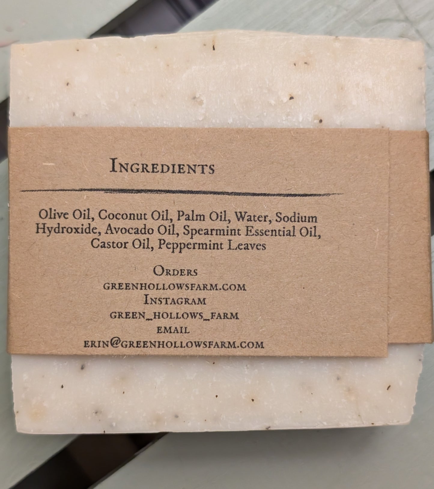 Spearmint Soap